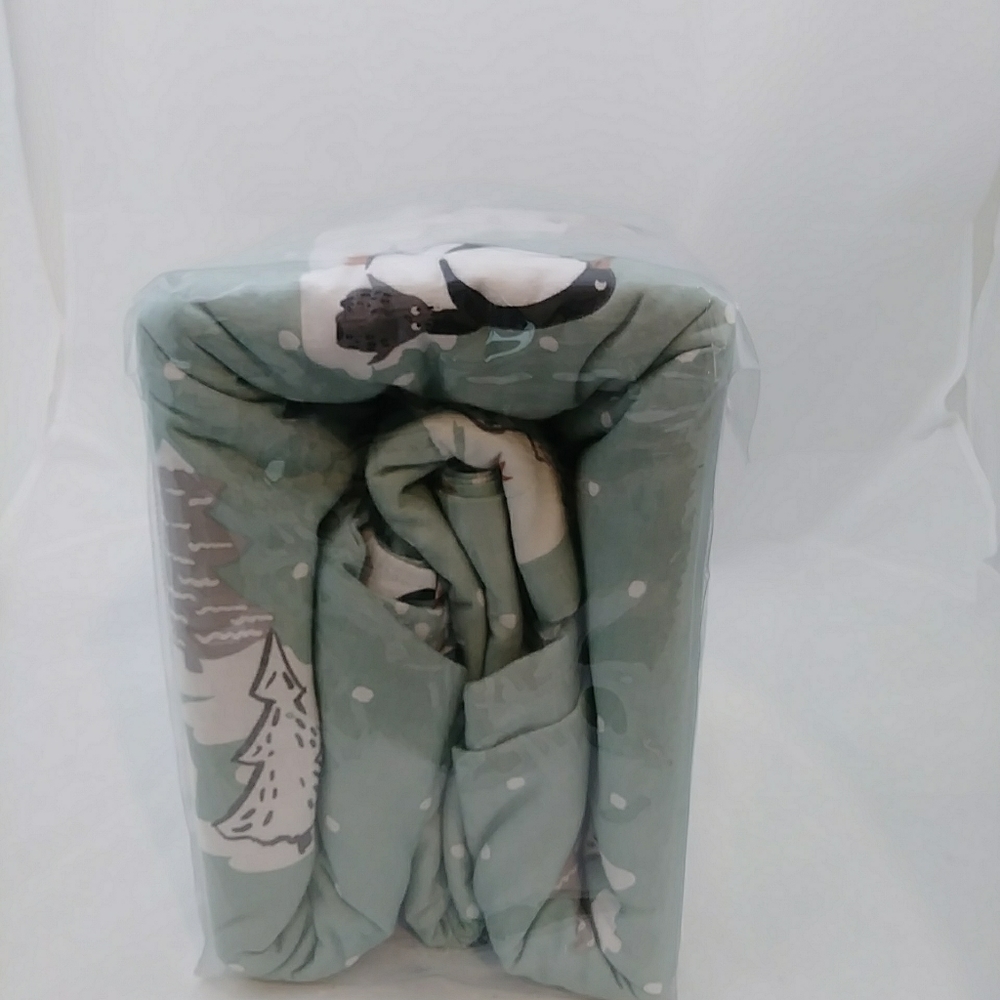 NWT True North Duvet Cover Set Aqua Penguin - Picture 7 of 8